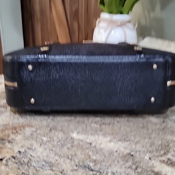 🌵MCM GERMANY Black Leather Satchel Bag - Picture 8 of 11